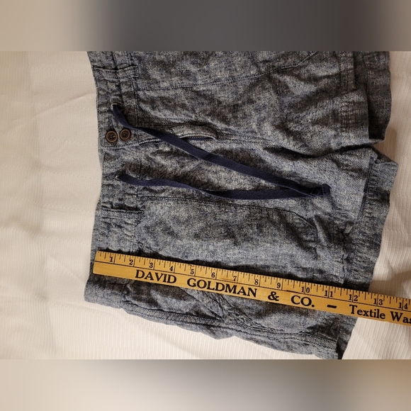 Patagonia Blue Island Hemp Organic Cotton Blend Shorts sz 6 - Picture 5 of 11
